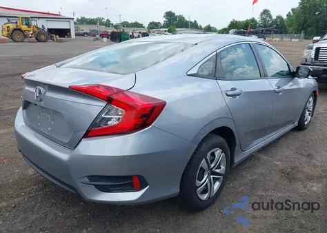 2017 Honda Civic Lx из США, поврежденный, VIN 19XFC2F5XHE008268
